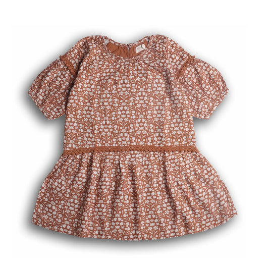 Allana Dress, Winter Florals, Heritage Lightness