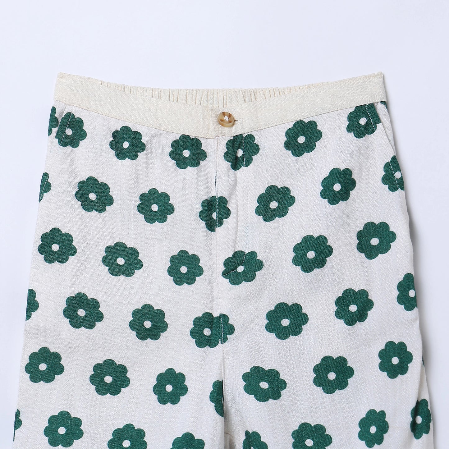 RUGBY Floral Print Cotton Shirt & Shorts Set