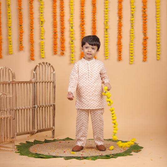 QuartzSet – The Printed Boys Festive CO-ORD Set