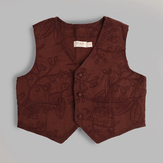 Downtown Vest – The Embroidered Festive Waistcoat