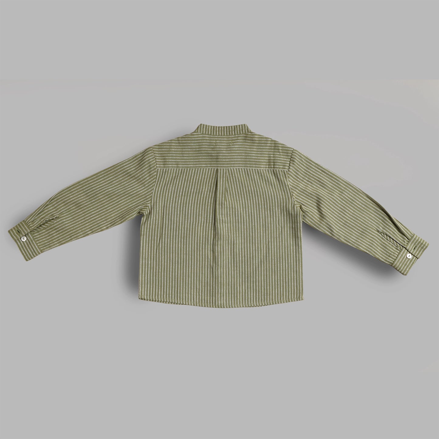 Foam Shirt – Yarn Dyed in Mandarin Collar