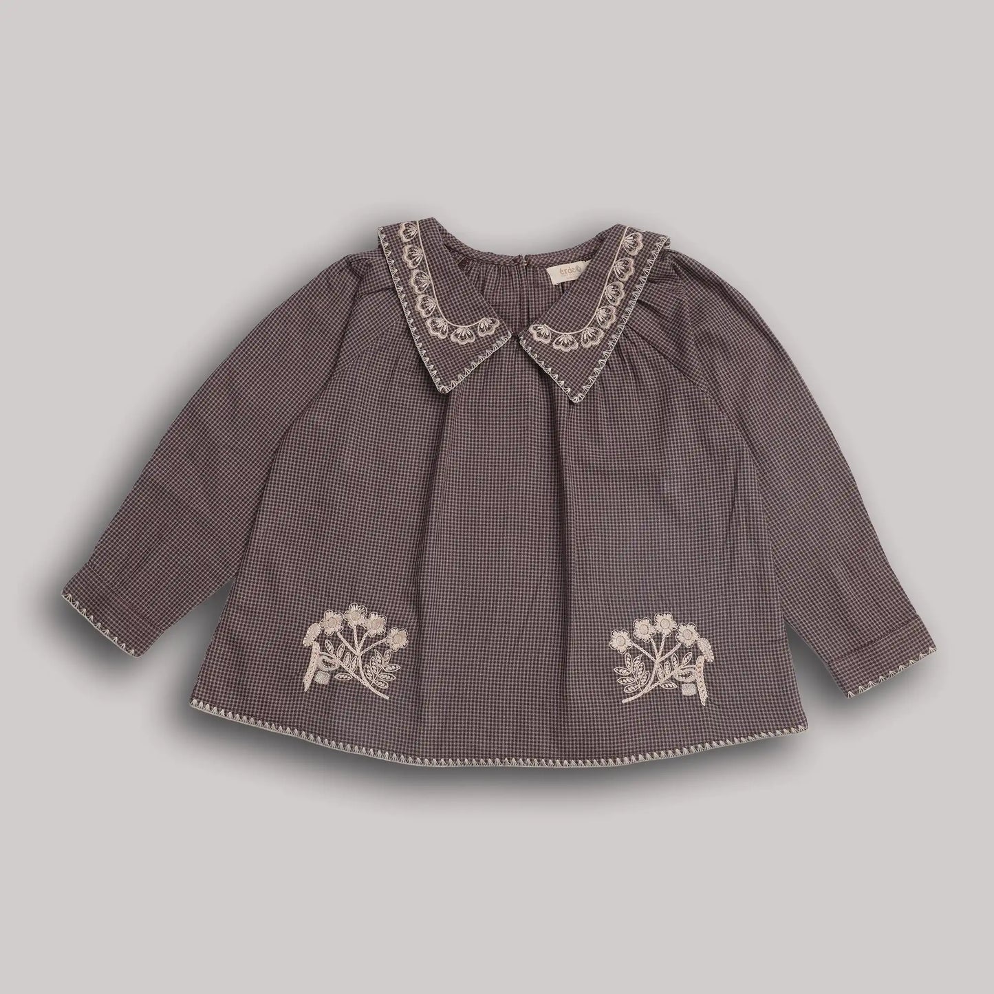 Casey Top,  Girls (Gingham Heritage)