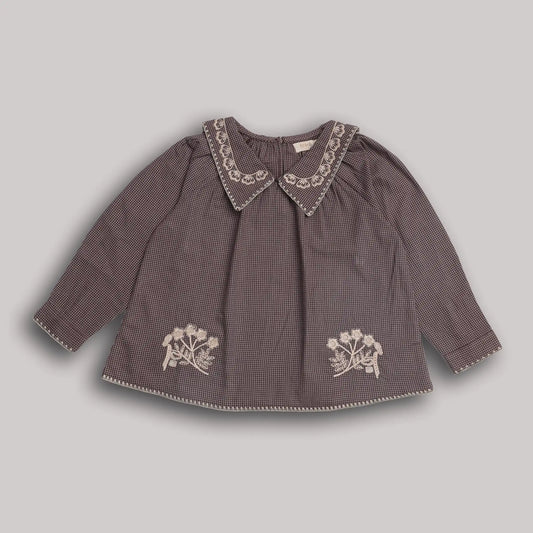 Casey Top,  Girls (Gingham Heritage)