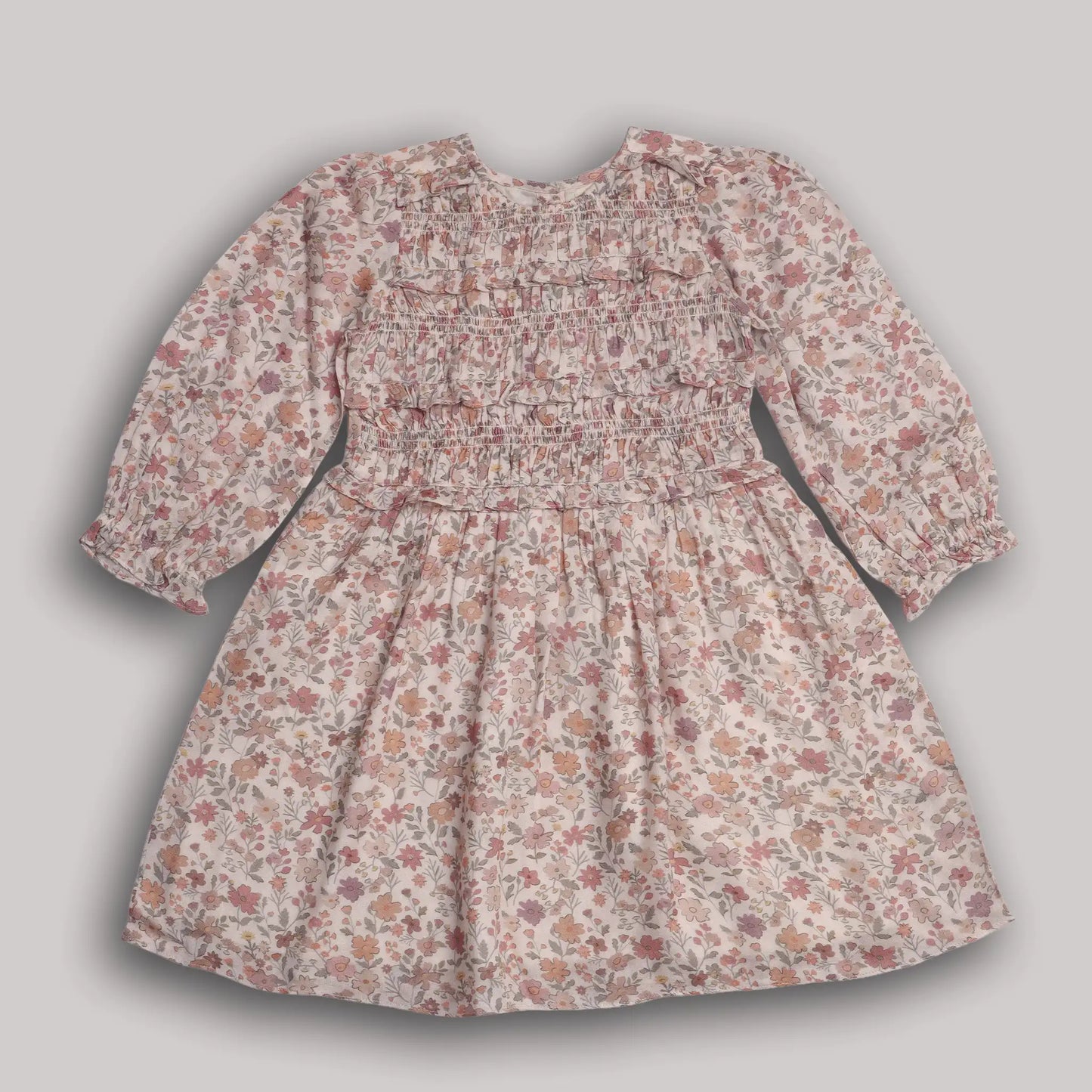Elias Vintage Boho Floral Dress