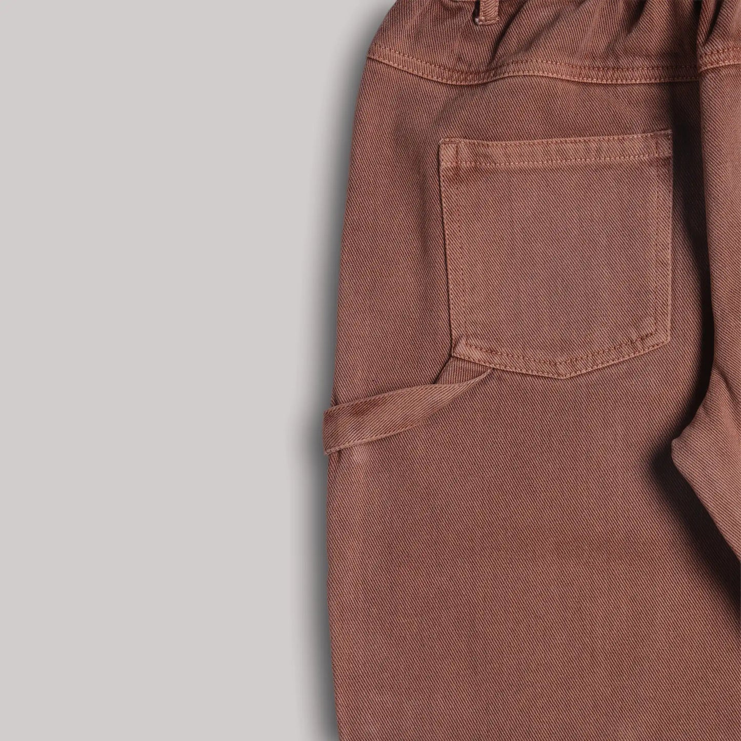 Suzzie Mocha Denim Pants,  Girls (Mocha Winter Utility)