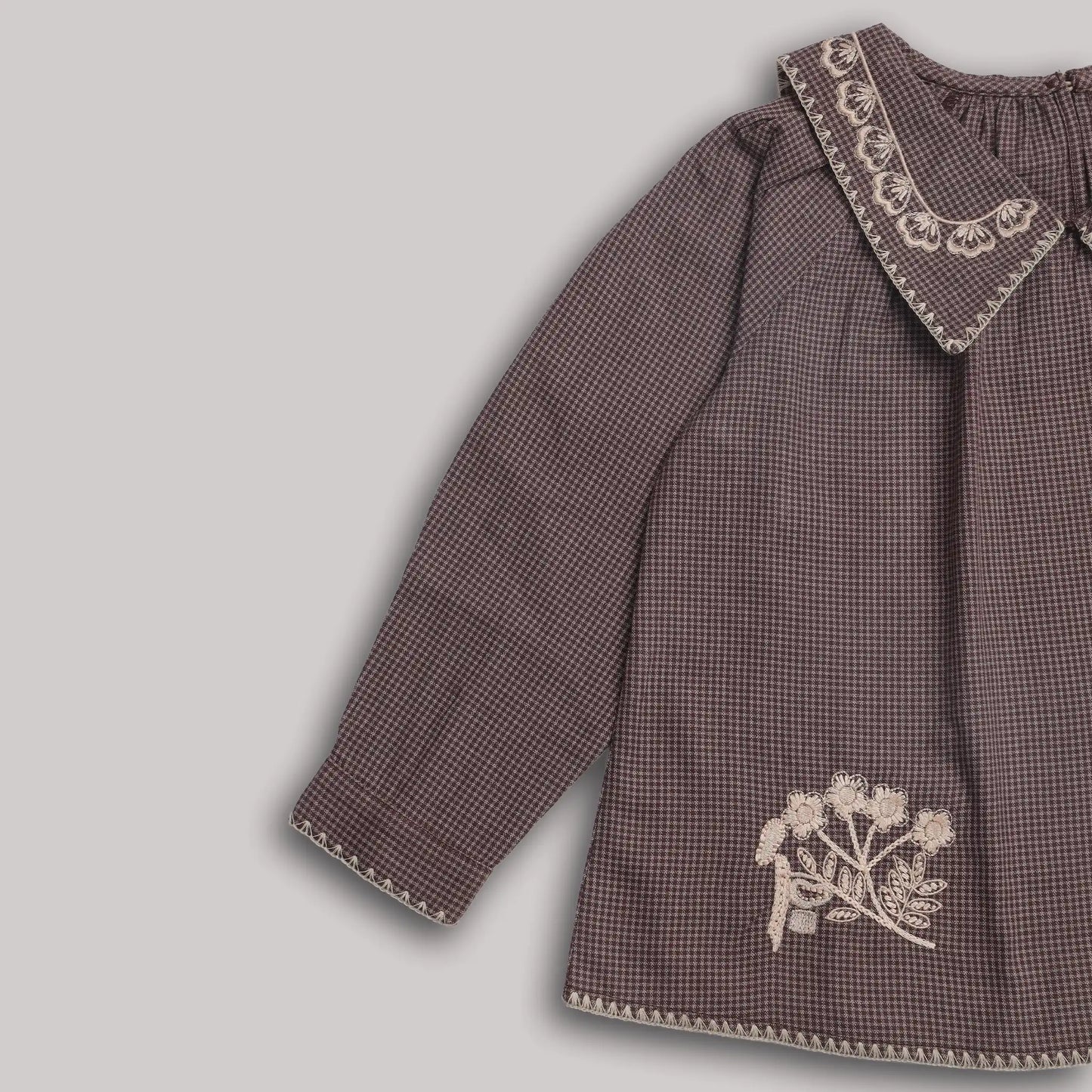 Casey Top,  Girls (Gingham Heritage)
