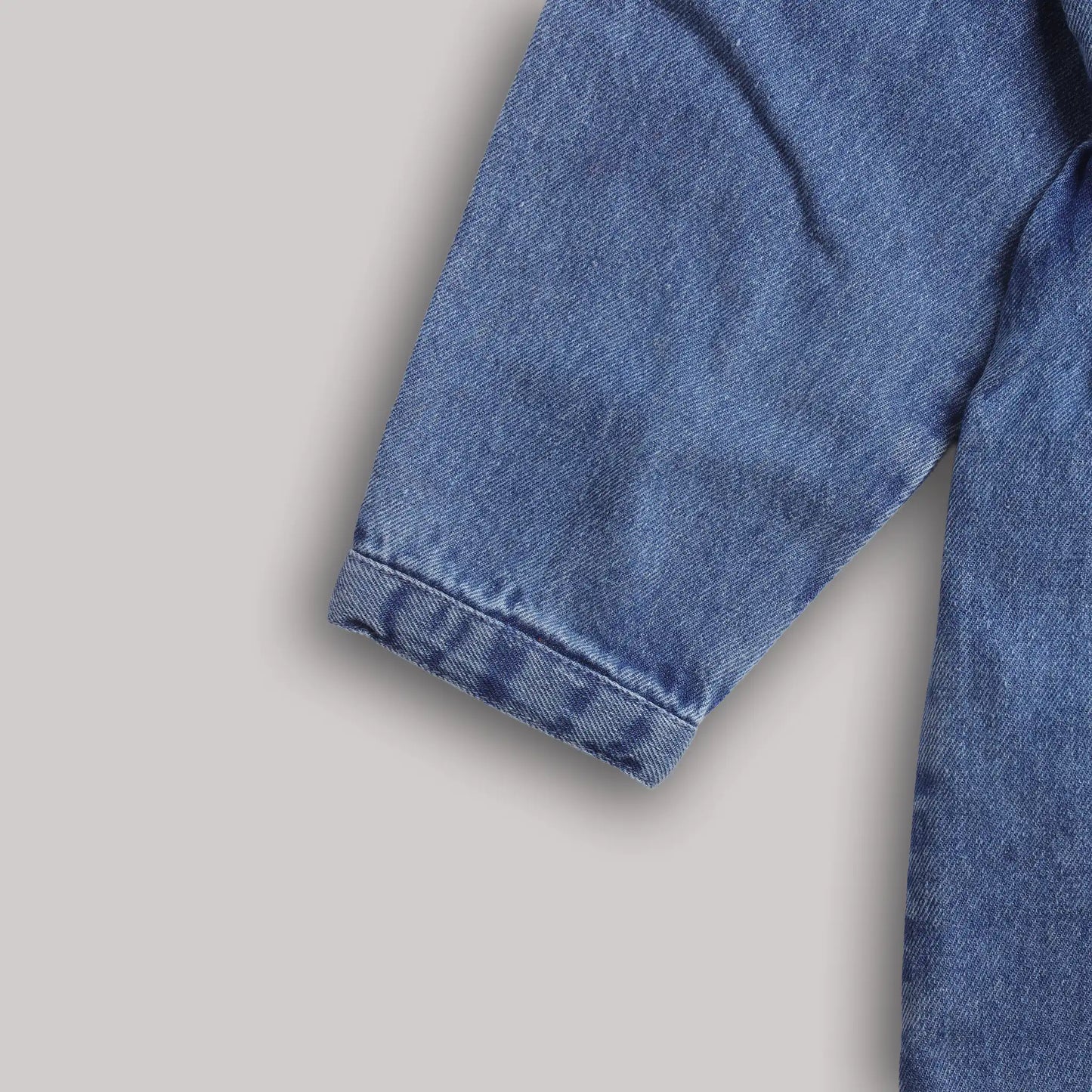Evee Denim Folk Dress