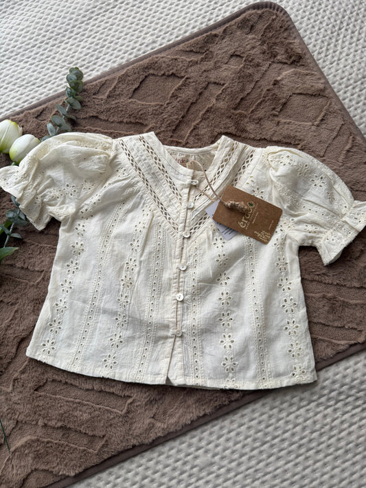 🤍 Remi Top – Cloud Cream