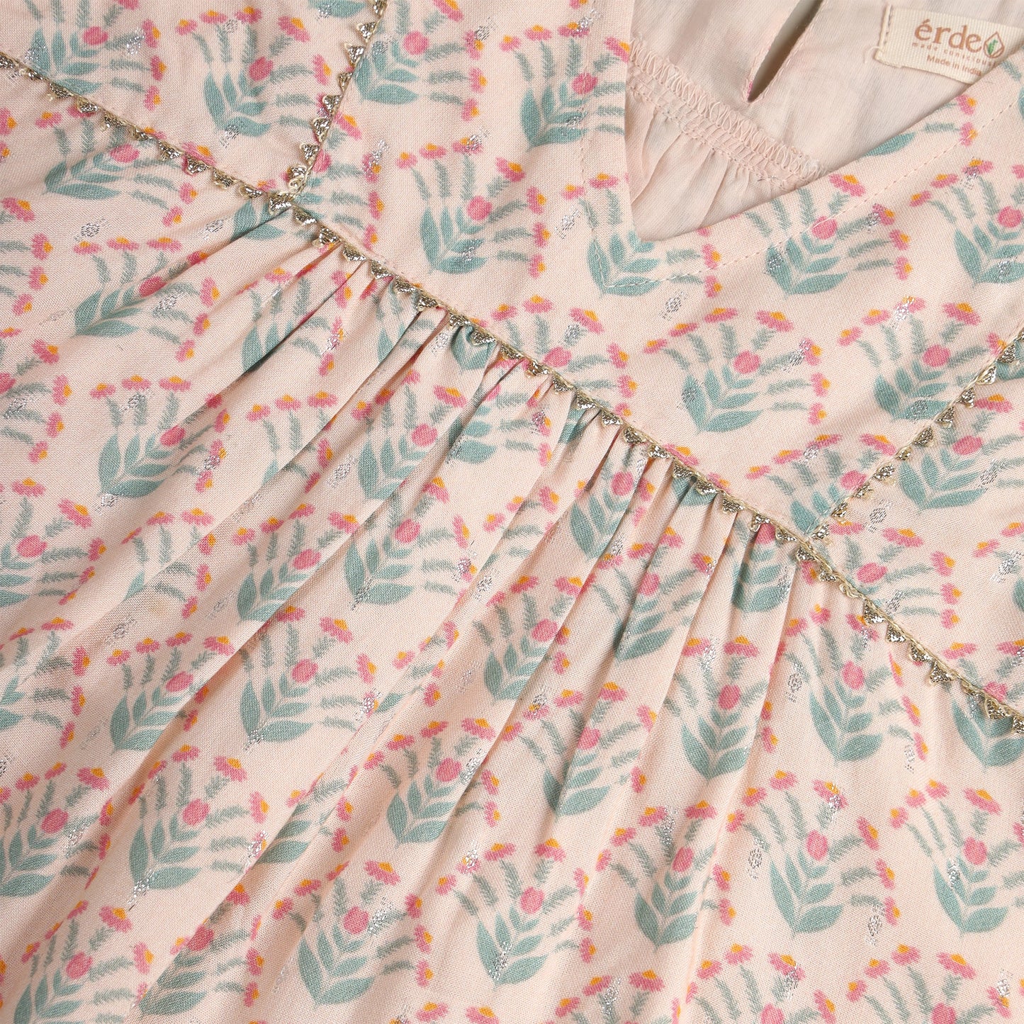 Bright Co-ord Set – Heritage Printed Booti Motif
