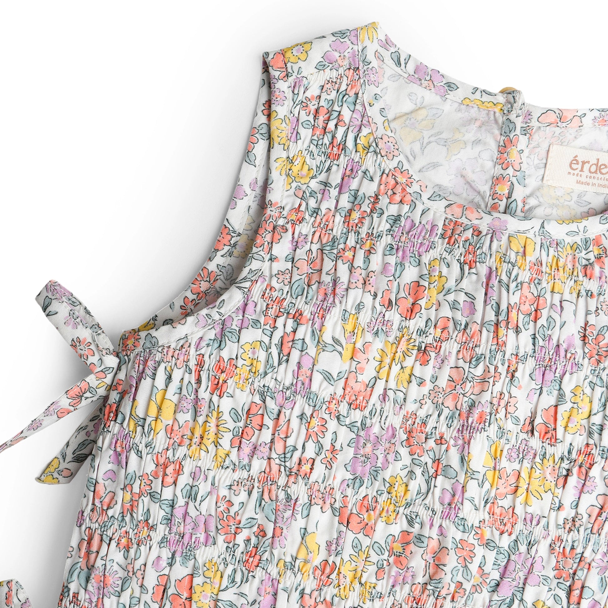 Ember Top – Smocked Garden Bloom Back Zoom