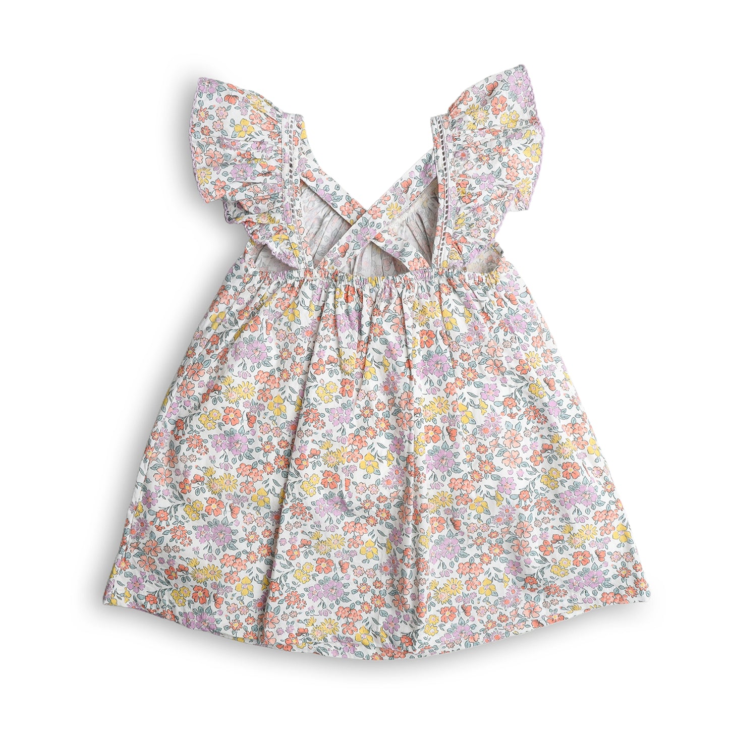 Sophie Dress – In Floral Blooming Print Back