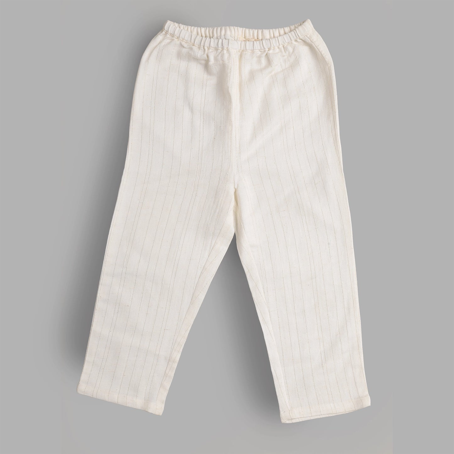 WhiteGoldKurtaSet – The Lurex-Twill Festive Essential
