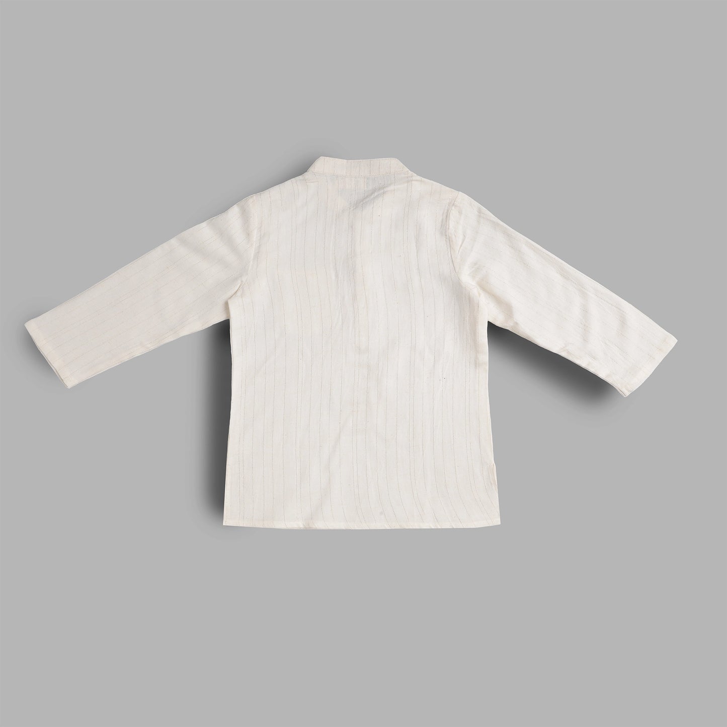 WhiteGoldKurtaSet – The Lurex-Twill Festive Essential
